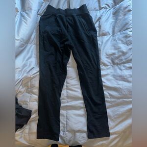 Lululemon black 92% cotton sweatpants. Men’s size M